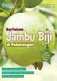 Image of bertanam jambu biji di pekarangan
