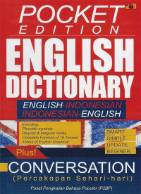 Image of pocket edition english dictionary english-indonesian