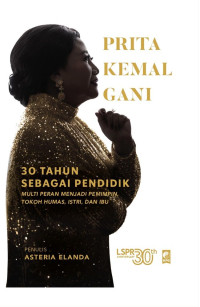 Image of prita kemal gani 30 tahun sebagai pendidik