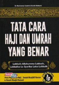 Image of TATA CARA HAJI DAN UMRAH YANG BENAR